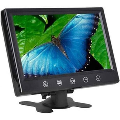 TRADE SHOP TRAESIO AUTO VIDEOÜBERWACHUNG KAMERA MONITOR LCD 9 ZOLL 12V MAXTECH LCD-9