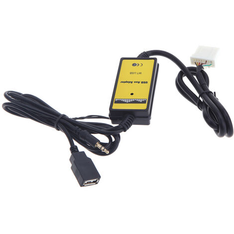 Auto voiture USB entrée auxiliaire MP3 Player Radio Interface adaptateur pour Mazda 323/3/5/CX7/MX5/Monospace/Miata