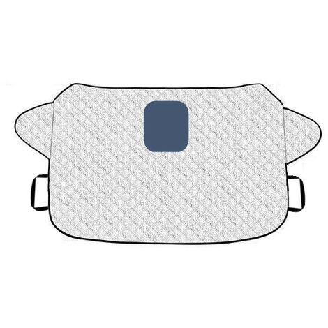 Auto-Windschutzscheibenabdeckung, magnetische Winter-Windschutzscheibe, universelle Autoabdeckung gegen Frost, Schnee, Eis, Regen – 145 x 100 cm