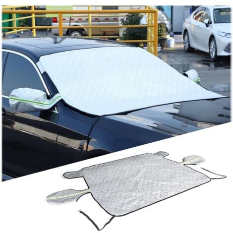 Auto-Windschutzscheibenabdeckung, Winter-Windschutzscheiben-Frostschutz, Auto-Frostabdeckung, Auto-Frontscheiben-Sonnenschutz FLITI