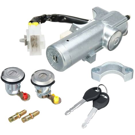 Auto-Zündschalter links rechts Türschloss-Set mit 2 für Navara D22 1997 1998–2003 2004 2005 2006 K9