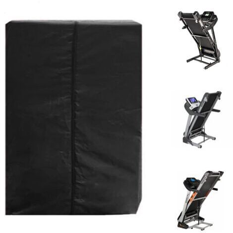 Autoabdeckung, Faltbare Laufbandabdeckung, 210D Winddicht, Regenfest, Oxford-Stoffabdeckung, 95×75×160cm, Schwarz - RWBarcas para coche