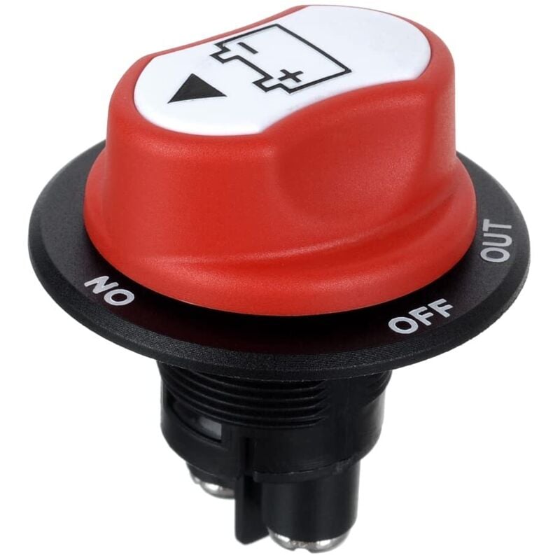 Image of Autobatterie-Trennschalter, Autobatterie-Wahlschalter für Auto/Boot (50A)