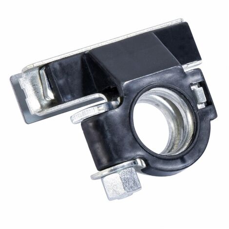 Autobest – Cosse électrique multi-connexion négatif M8/M6 – Tension 12/24V – Capot noir pour applications auto-moto – Connexion sécurisée