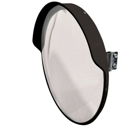 Autobest – Miroir de circulation convexe 45 cm – Angle de vision 130-160° – Fixations orientables – Pour intérieur et extérieur
