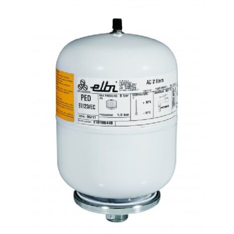 Autoclave a membrana intercambiabile per acqua sanitaria AC 2 2Lt 8bar ELBI A012J07