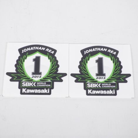 autocollant 2 Aufkleber pour moto kawasaki jonathan rea sbk
