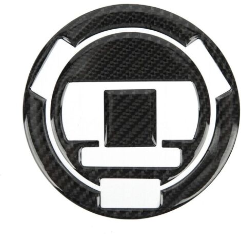Autocollant de bouchon de réservoir de carburant en Fiber de carbone, pour R1200GS F800GS S1000R F800GS F650GS (Twin)