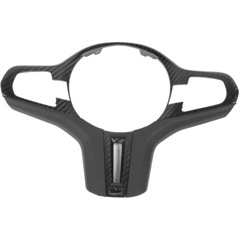 Autocollant de protection de panneau en cuir Nappa pour cadre de volant de voiture en fibre de carbone pour M5 X3 X4 F90 G30 G32 G01 G02 sans bouton chauffant
