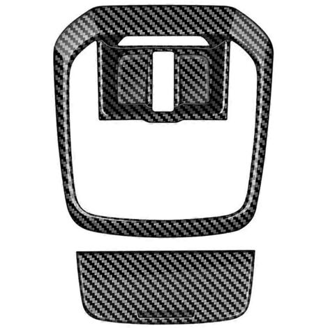 Autocollant de protection pour cadre de lampe de lecture avant de voiture, boîte à lunettes, garniture B--
