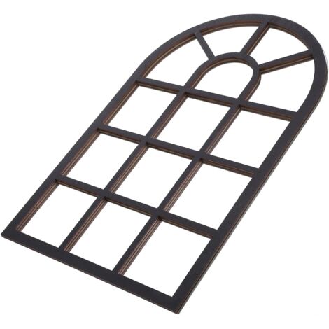 Autocollant Décoratif Imitation Fenêtre Sticker Muraux Fenêtre Cintrée
