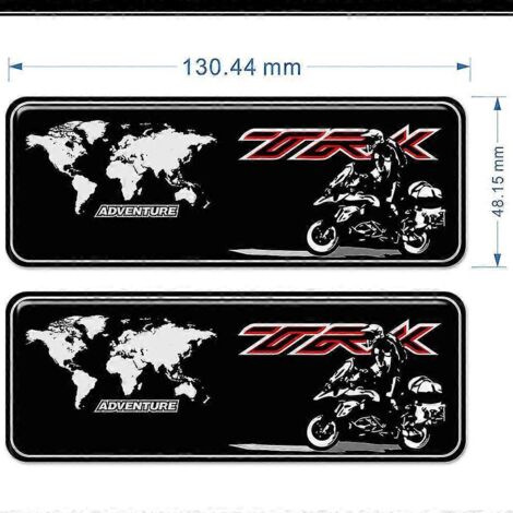 Autocollant, emblème, logo et protection de réservoir pour Benelli Trk502, Trk 521, 502x, Trk521, coffre de voyage, valises en aluminium.