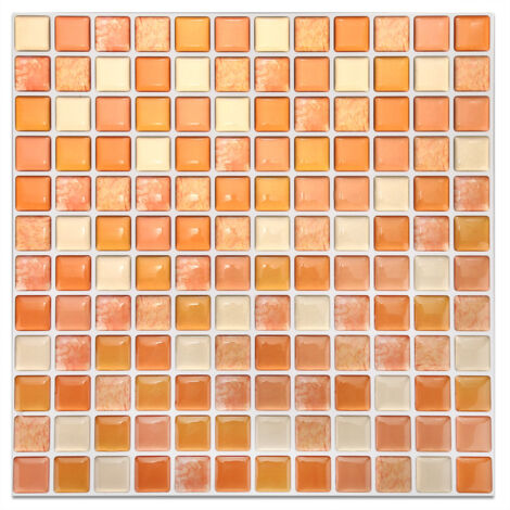Autocollant Mural 3D Adhésif pour Cuisine Salle de Bain Décor Maison Papier Peint yjc0015