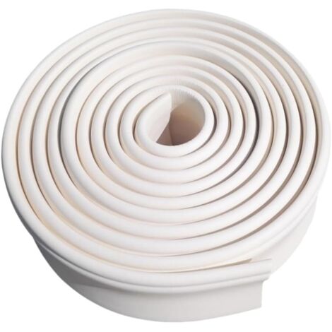 Autocollant Mural Pour Plinthe Autocollante Blanc 10 m x 6 Cm - Décoration