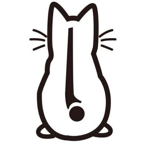 Autocollant pour essuie-glace de chat, autocollant de pare-brise de chaton de dessin animé drôle, autocollants d'animaux pour fenêtre de voiture, autocollants décoratifs pour ordinateur de voiture