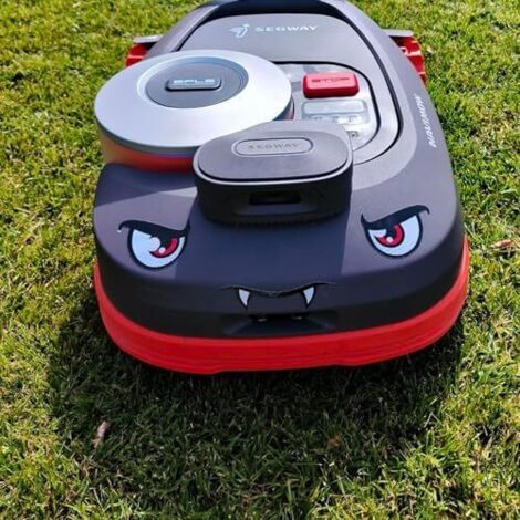 autocollant résistant robot tondeuse à gazon – Décoration Gardena, Navimow, Luba 2 Mauvais A -