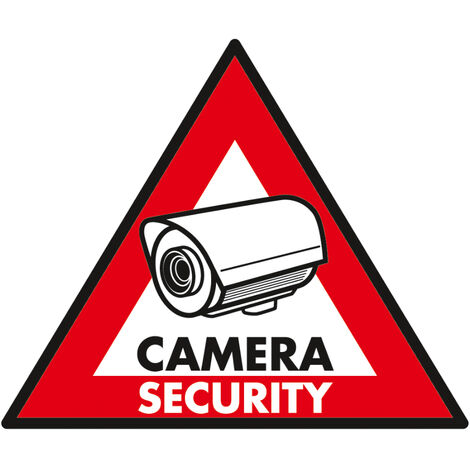 Autocollant vidéosurveillance Grande Taille