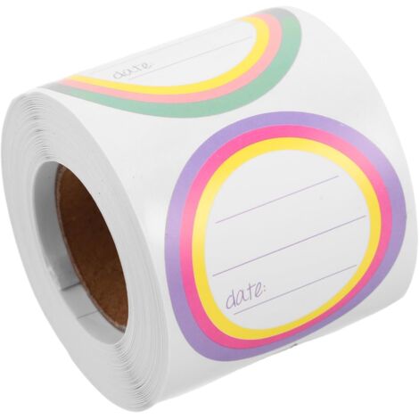 Autocollantes Pour Pots De Confiture Rondes De Inscriptibles