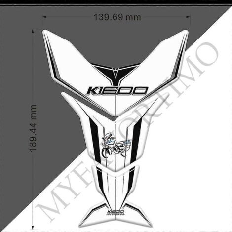 Autocollants 3D pour moto Grand America K1600, protection de panneau latéral, emblème de carénage, logo, protection de réservoir pour BMW K 1600 B GT GTL