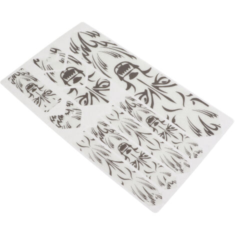 Autocollants 3D Protection Cadre VTT - Motif Loup pour Absorption Chocs