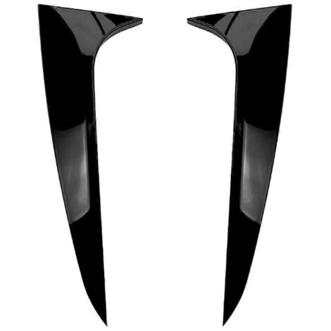 Autocollants de garniture de spoiler latéral de lunette arrière pour BMW X4 G02 2019-2021