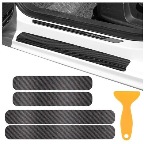 autocollants de protection de seuil de porte de voiture, protection universelle anti-rayures