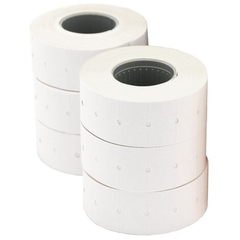Autocollants en rouleaux apli 100917/ 26 x 16mm/ 6 paquets de rouleaux