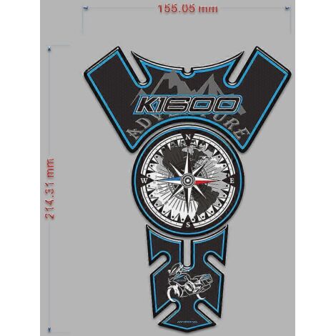 Autocollants et protections adhésives pour BMW K 1600 B GT GTL K1600GT (réservoir, emblème, logo, pare-brise) - Modèles 2018, 2019 et 2020 - K16003