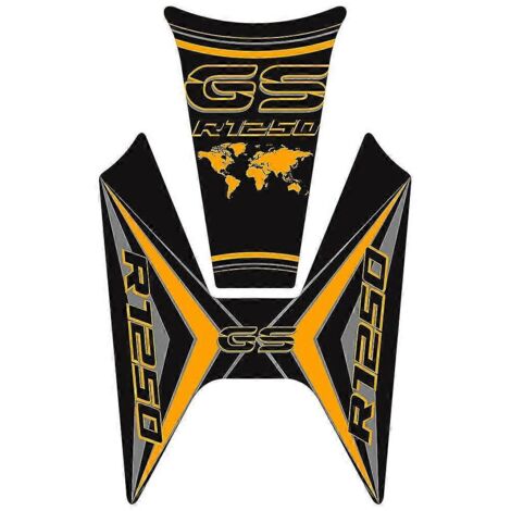 Autocollants pour BMW R1250GS : protection de réservoir, garde-boue, carénage, valise en aluminium, protège-mains, moto Adventure GSA.