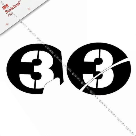 Autocollants pour moto Vespa Sei Giorni Gt Gts Gtl Gtv 125-300cc 3m, ensemble de décalcomanies Super "6", accessoires étanches