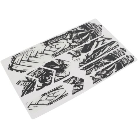 Autocollants VTT 3D Protection Cadre - Décorations Motif Chevalier Antichoc pour Vélo