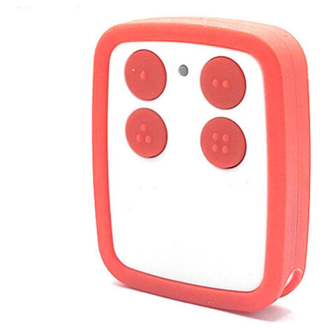 Autocopie multi-fréquence 250–913 MHz pour télécommande de porte roulante sans fil – Compatible 868 MHz, code tournant sécurisé, fonction transfrontalière, couleur rouge-lsw