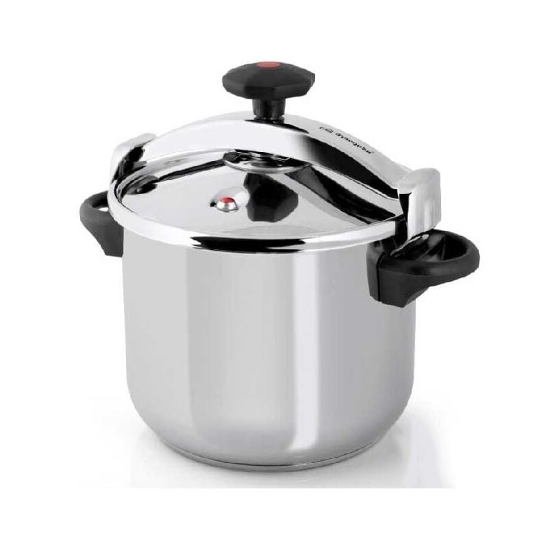 Autocuiseur classique 8 litres Orbegozo. ø 24cm. Pour tous types de feux. Poignées latérales. Acier inox 18/10