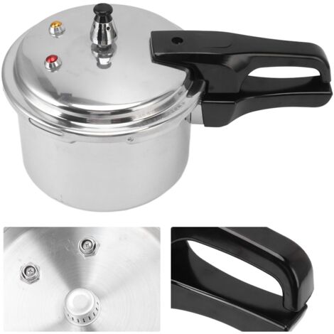 Autocuiseur en alliage d'aluminium 3 litres Fond 18 cm Mini autocuiseur 3 L pour cuisinière à gaz
