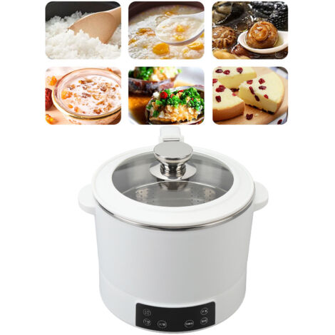 Autocuiseur Intelligent 3L Élimination Sucre Function Élévation Multifunction Marmite Électrique Inox US 110V 700W Avec Timer Réservation