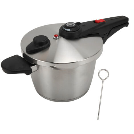 Autocuiseur Stovetop - Multi-Cuiseur Électrique 304 Inox Antidéflagrant 4L - Cuisson Rapide pour Maison et Kitchen - Livré avec Couvercle et Accessoire