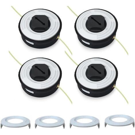 Autocut C3-2 Tête pour STIHL FSA 57, FSE 52 Coupe-bordure, 4 Pièces Trimmer Accessoires Tête de Coupe-herbe Bobine de Rechange 4009 710 2106