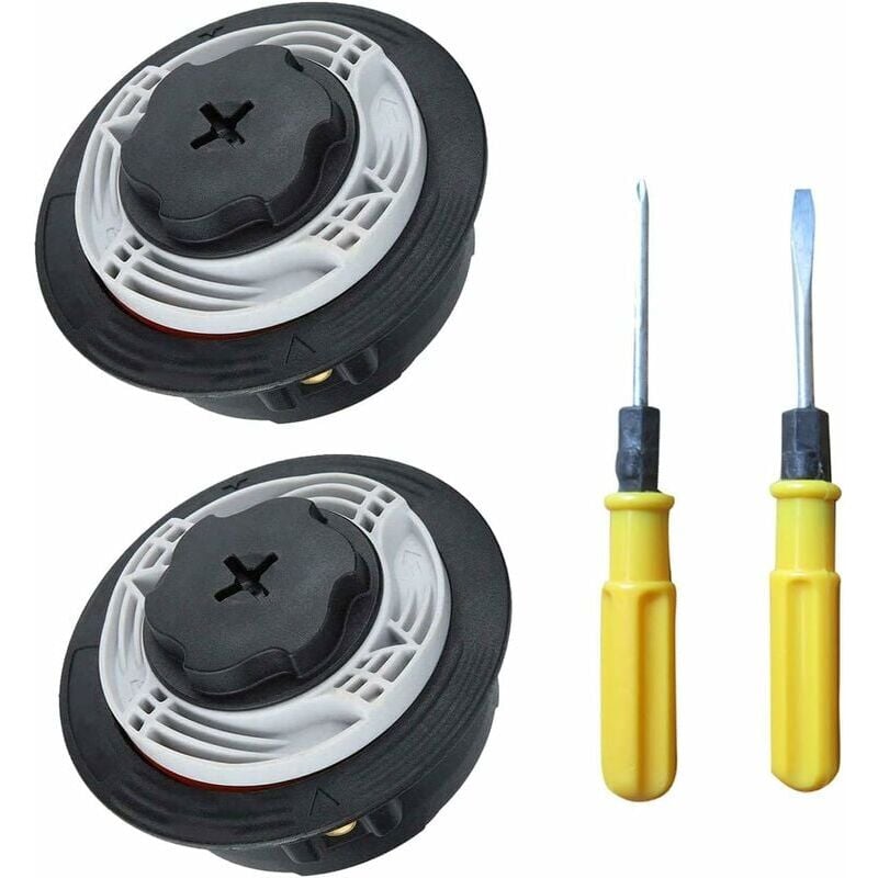 AutoCut C6-2 Tête de débroussailleuse de rechange 4006-710-2126 pour débroussailleuses Stihl FS38, FS40, FS45, FS46, FS50, FSE60, FSE71, FSE81 Debuns