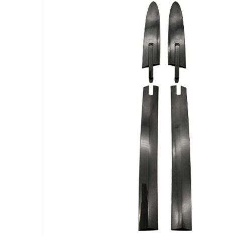 ALOVEZ Autodachscharnierabdeckungsclips links und rechts 54377184037 54377184038 für M3 E93 F83 F33