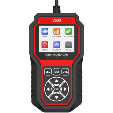 Autodiagnosetool, universelles OBD2-Autodiagnosetool, Motorfehlercode-Lesegerät, Autofehlerlöschtool für alle Autos mit OBDII-Protokoll seit 1996