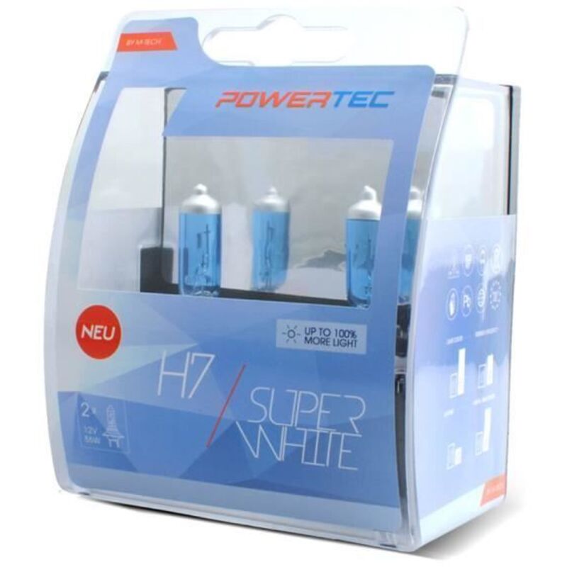 Adnauto Powertec Superwhite H7 Lampe 12v Duo