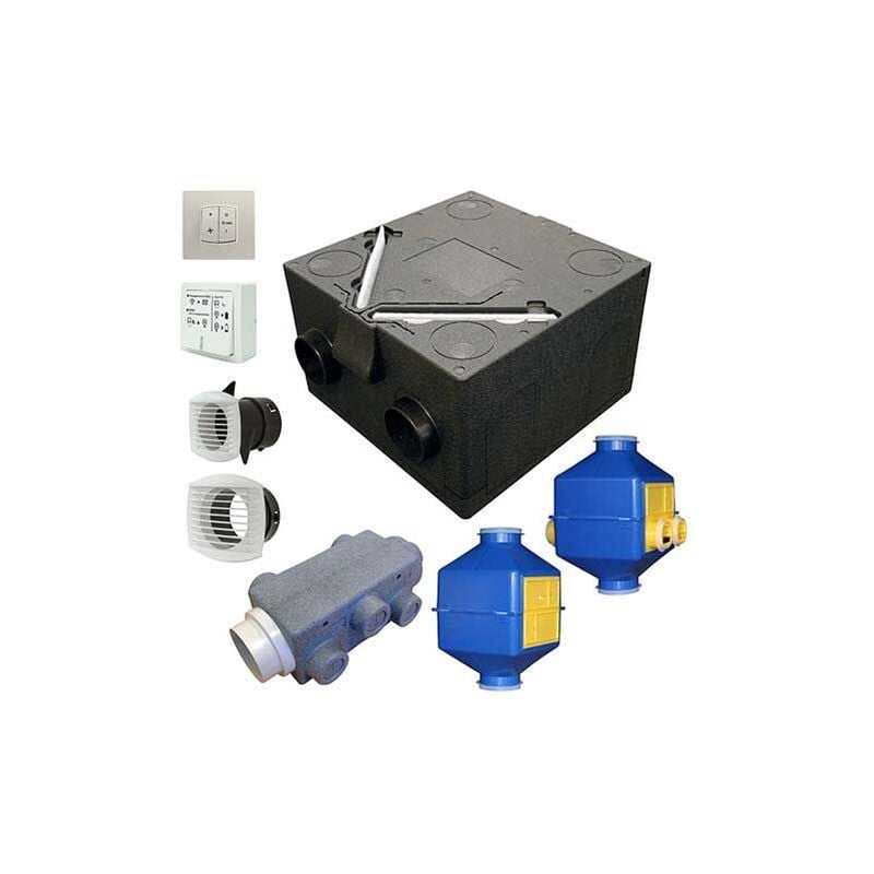 Autogyre - kit vmc double flux iseo haut rendement - 910925