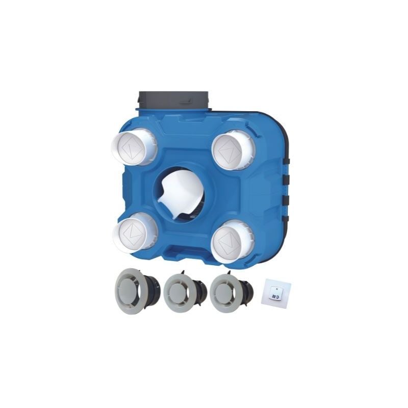 Autogyre - kit vmc simple flux autoréglable à détection D&039,HUMIDITÉ calibri perf - 911645