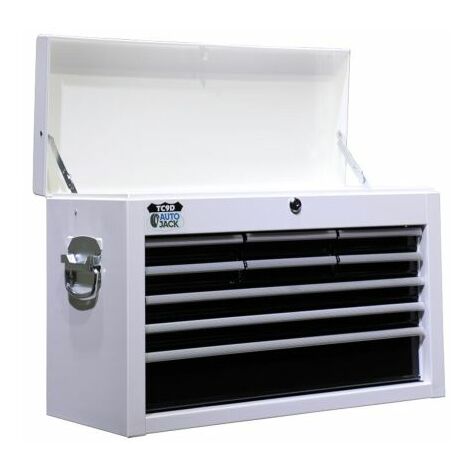 main image of "Autojack 9 Drawer Metal Tool Cabinet Top Box Storage Chest"