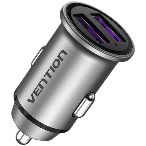 Autoladegerät 2x USB FFEH0 30W Grau