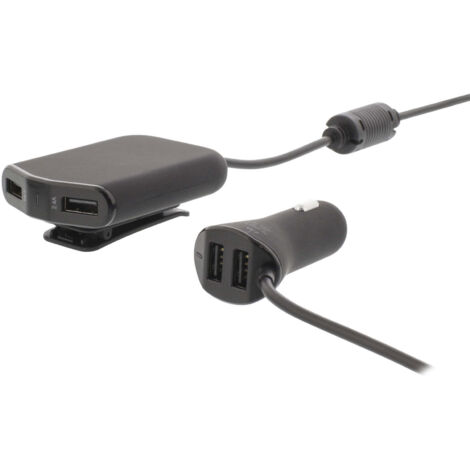 Autoladegerat 4 ausgange 96 a usb schwarz