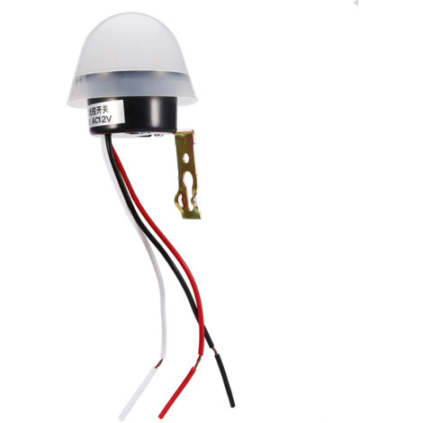 Automatic Auto On Off Photocell Street Light Switch DC AC 10A Sensor Switch(12V)