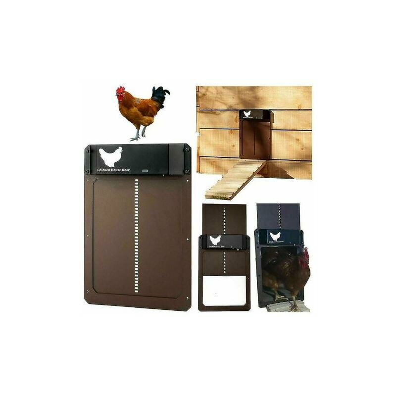 giantz automatic chicken coop door opener cage clo Giantz automatic