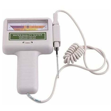 Automatic Chlortester, pH-Meter, digital Wasseranalysator, specially designed for Schwimmbäder, Spas and Aquarien.