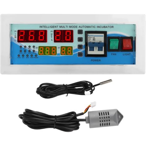 Automatic Egg Incubator Controller Digital Temperature Humidity Controller Accessory 180‑240V